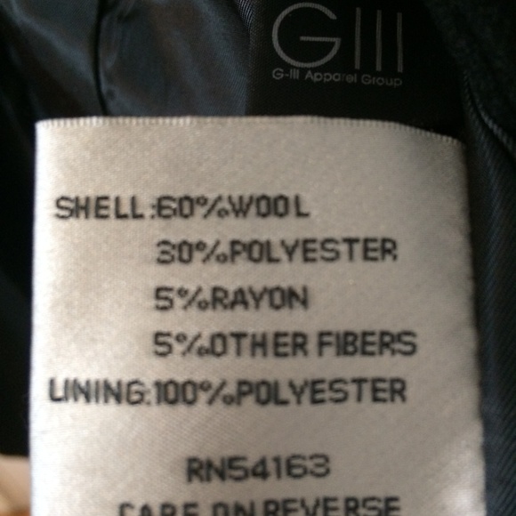 Kenneth Cole Wool Coat - Picture 6 of 7